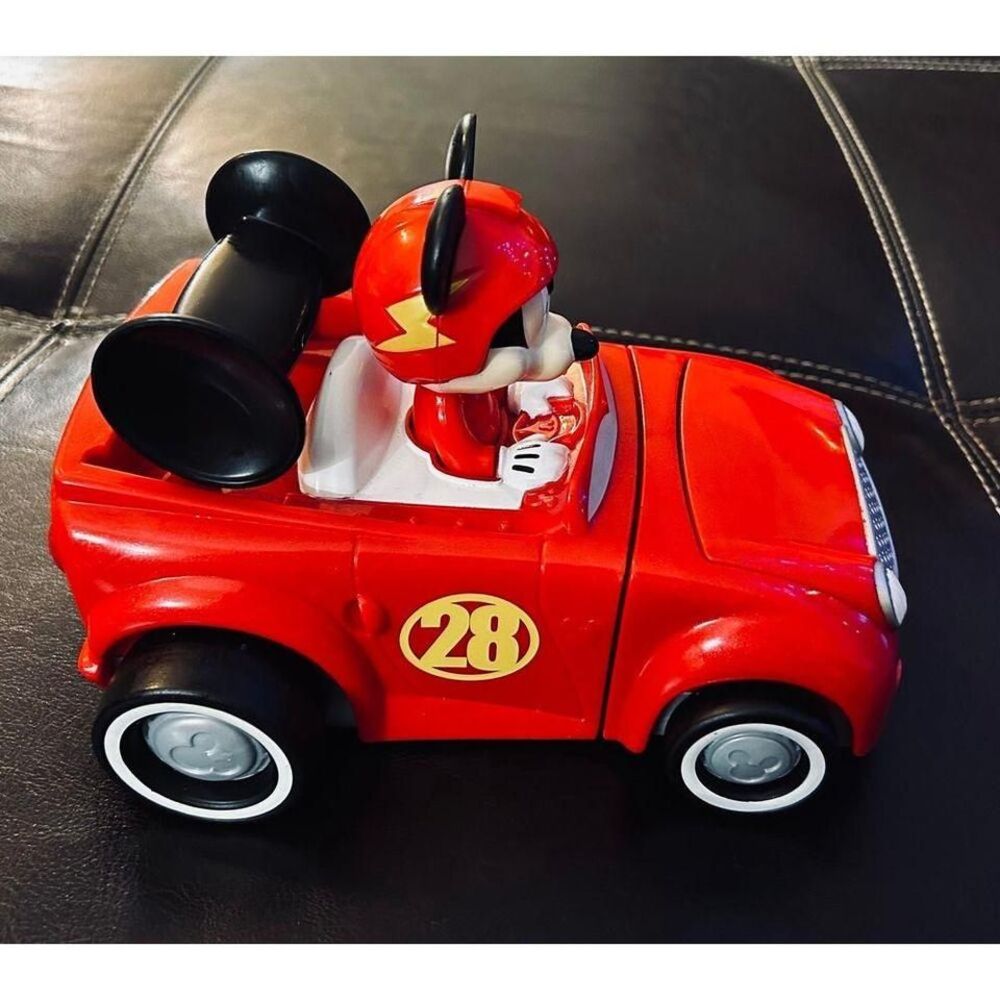 Disney's 2016 Mickey Mouse Roadster Transforming, Talking Race Car